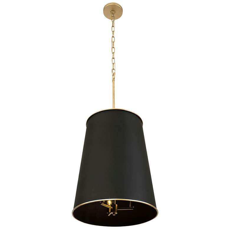 Image 2 Coco 9-Lt Foyer - Matte Black/French Gold more views