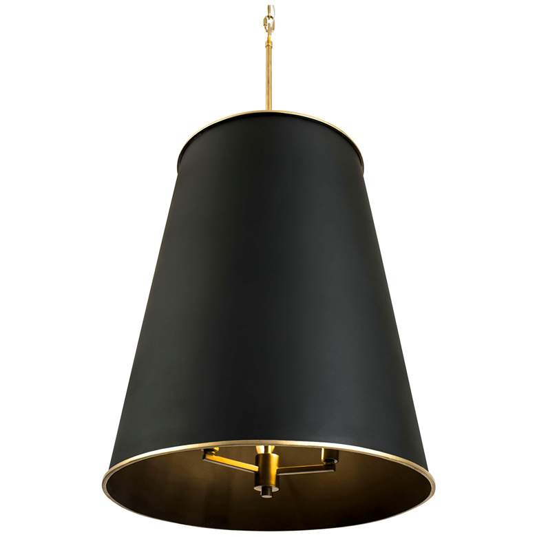 Image 3 Coco 9-Lt Foyer - Matte Black/French Gold more views