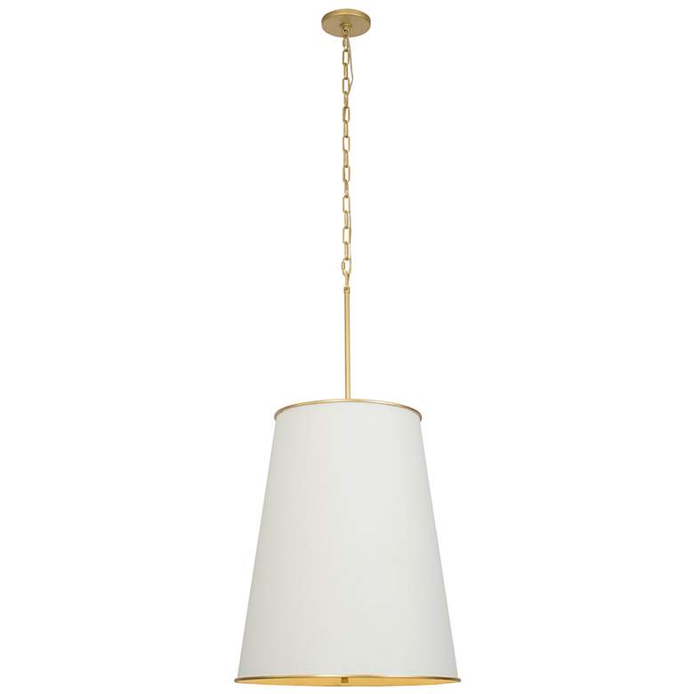 Image 1 Coco 9-Lt Foyer - Matte White/French Gold
