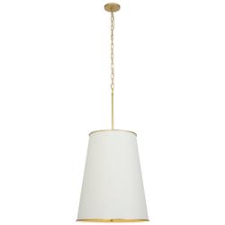Coco 9-Lt Foyer - Matte White/French Gold