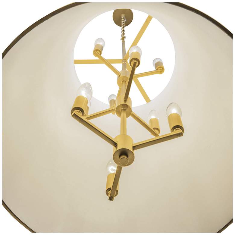 Image 5 Coco 9-Lt Foyer - Matte White/French Gold more views