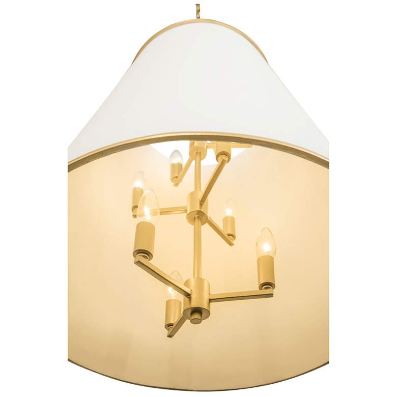 Image 6 Coco 9-Lt Foyer - Matte White/French Gold more views