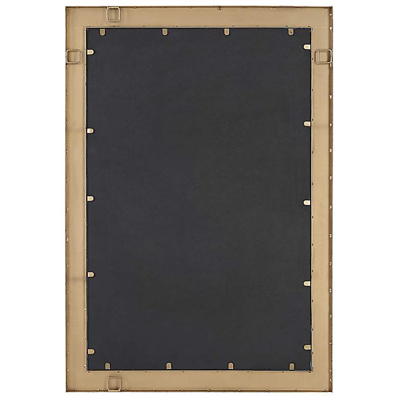 Image 5 Cocos Dark Gold 27 3/4" x 41 1/2" Rectangular Wall Mirror more views