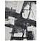 Coda Abstract Hand Woven Black Area Rug 5' x 8'