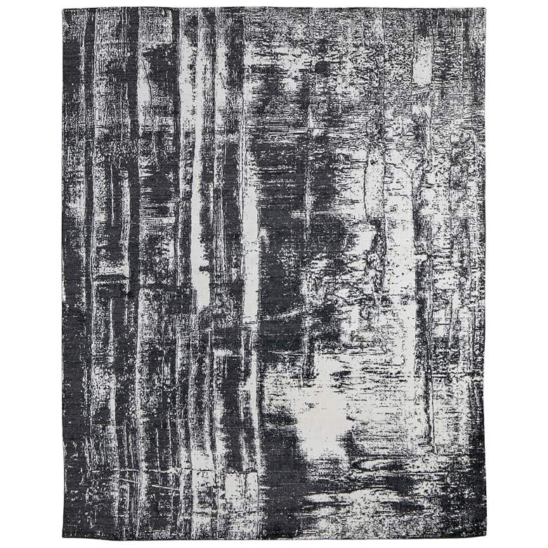 Image 1 Coda Modern Abstract Hand Woven Black Area Rug 8929F