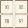 1_Code 21"W x 21"H Framed Art Set of 4