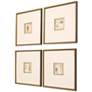 2_Code 21"W x 21"H Framed Art Set of 4 more views