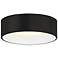 Cody 13" Wide Matte Black LED Flush Mount