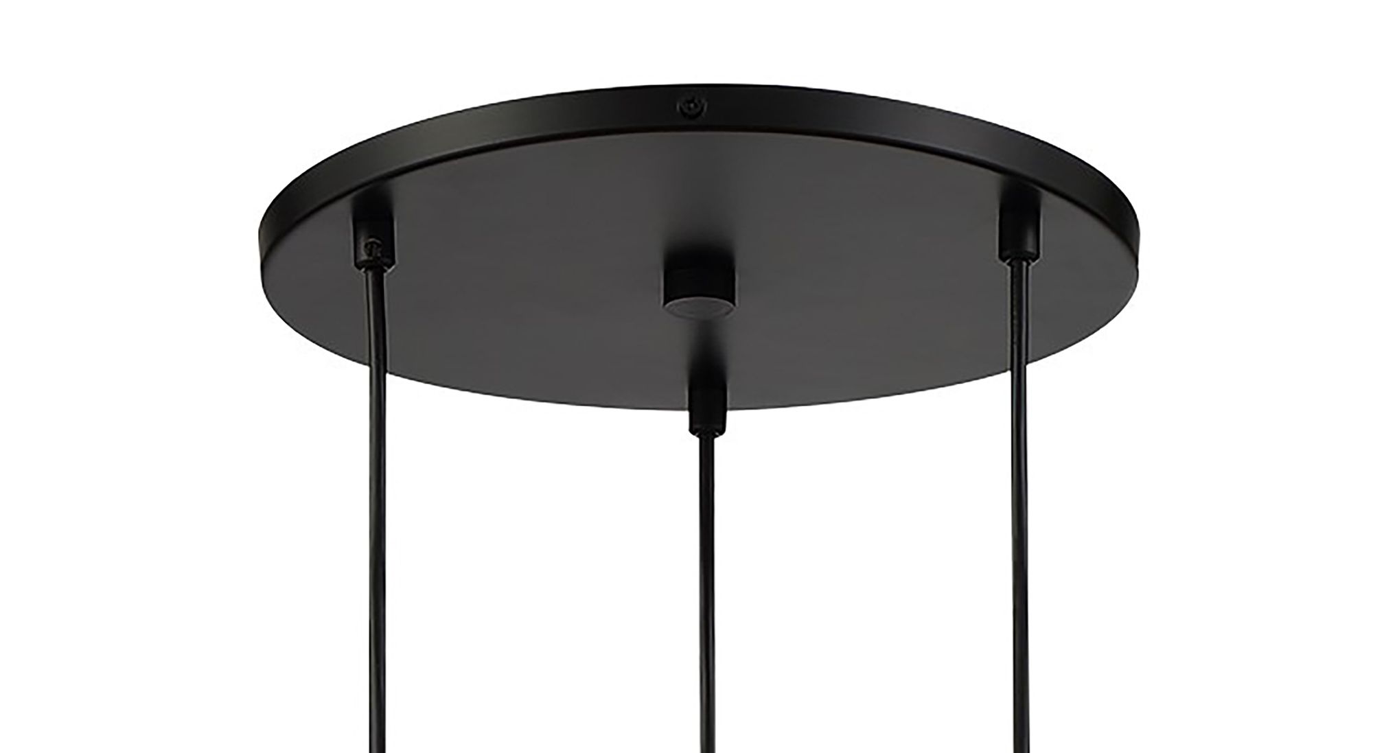 Cody 19" Wide Coal and Soft Brass Multi-Light Pendant