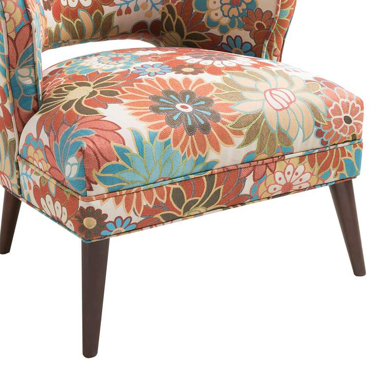 Image 3 Cody Multi-Color Open Back Accent Chair more views