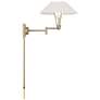 Cody Swing Arm Wall Sconce - Antique Brass