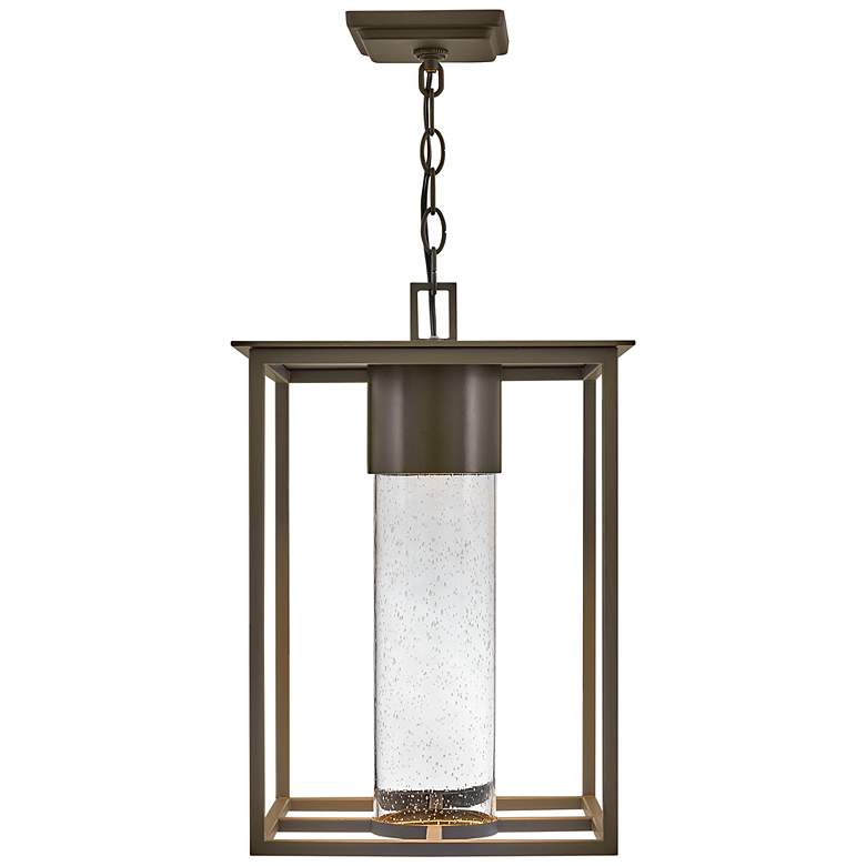 Image 4 Coen 17 3/4"H Oil-Rubbed Bronze LED Outdoor Hanging Light more views