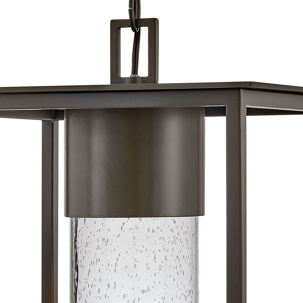 Coen 17 3/4"H Oil-Rubbed Bronze LED Outdoor Hanging Light