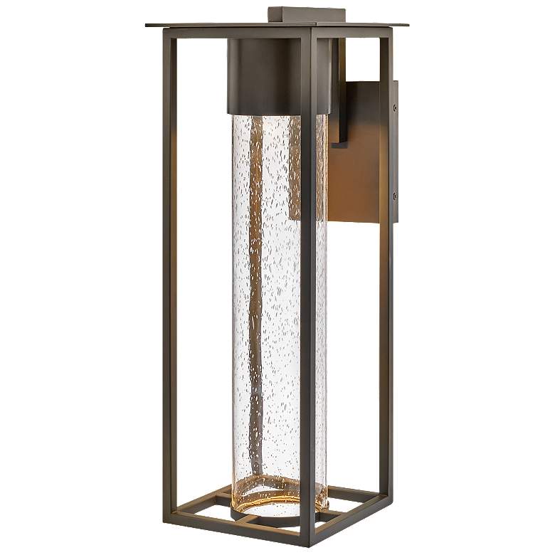 Image 1 Coen 21 1/2 inch High Oil-Rubbed Bronze LED Outdoor Wall Light