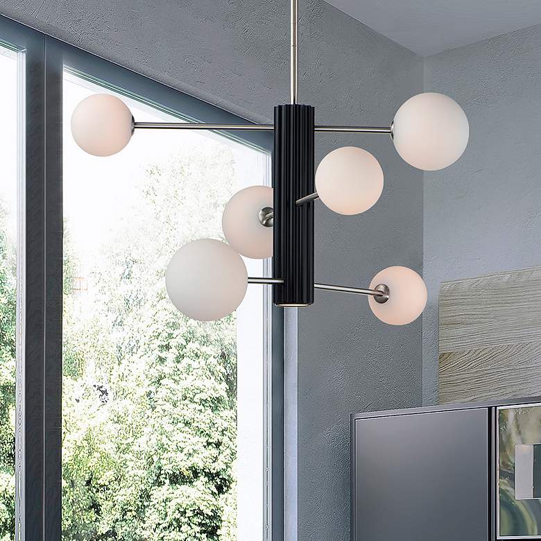 Image 2 Cog 7-Light LED Chandelier