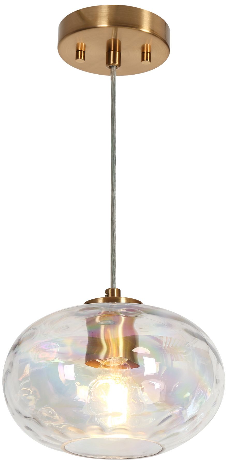 Coglaze 1-Light Glass Pedant Light
