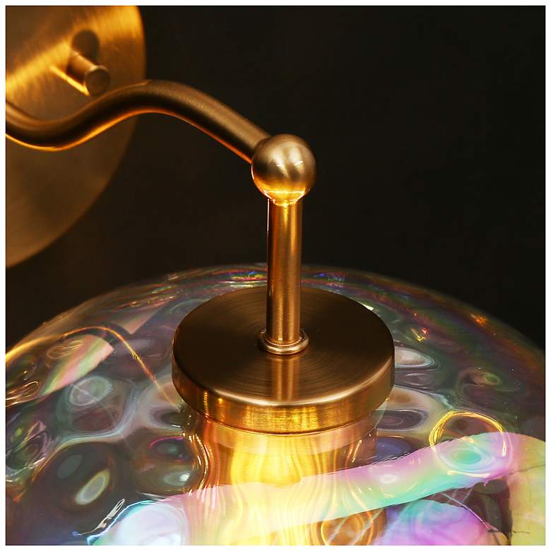 Image 6 Coglaze 1-Light Glass Wall Sconces more views