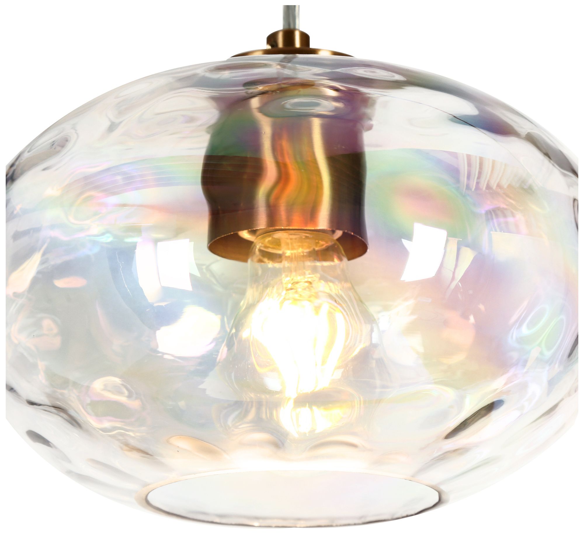 Image 3 Coglaze 5-Light Glass Cluster Island Pendant Light more views