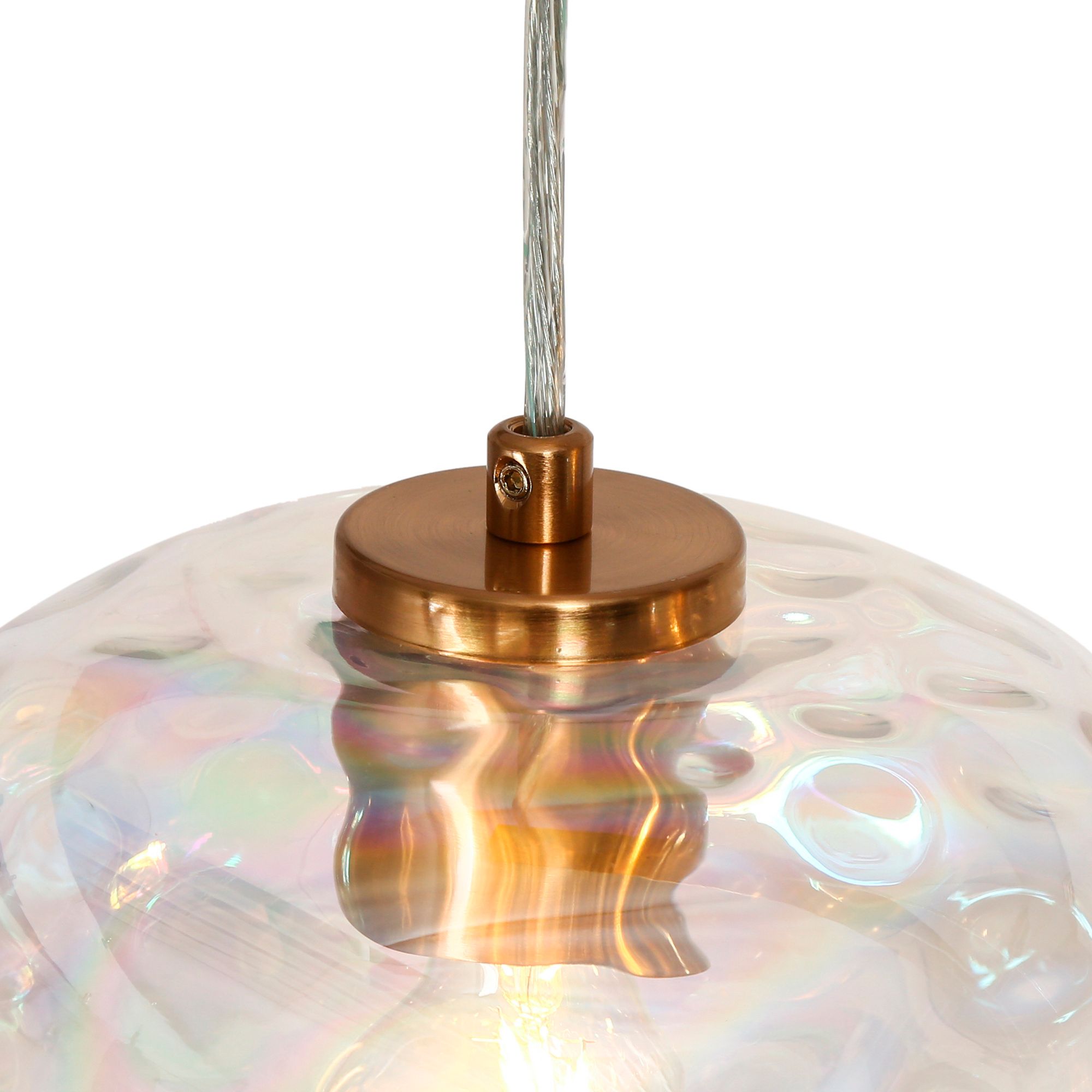 Image 3 Coglaze 5-Light Glass Island Pendant Lights more views