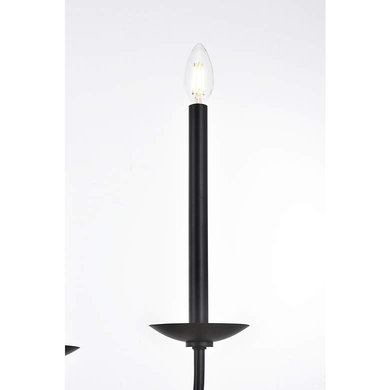 Image 5 Cohen 36 1/2" Wide Black 6-Light Chandelier more views