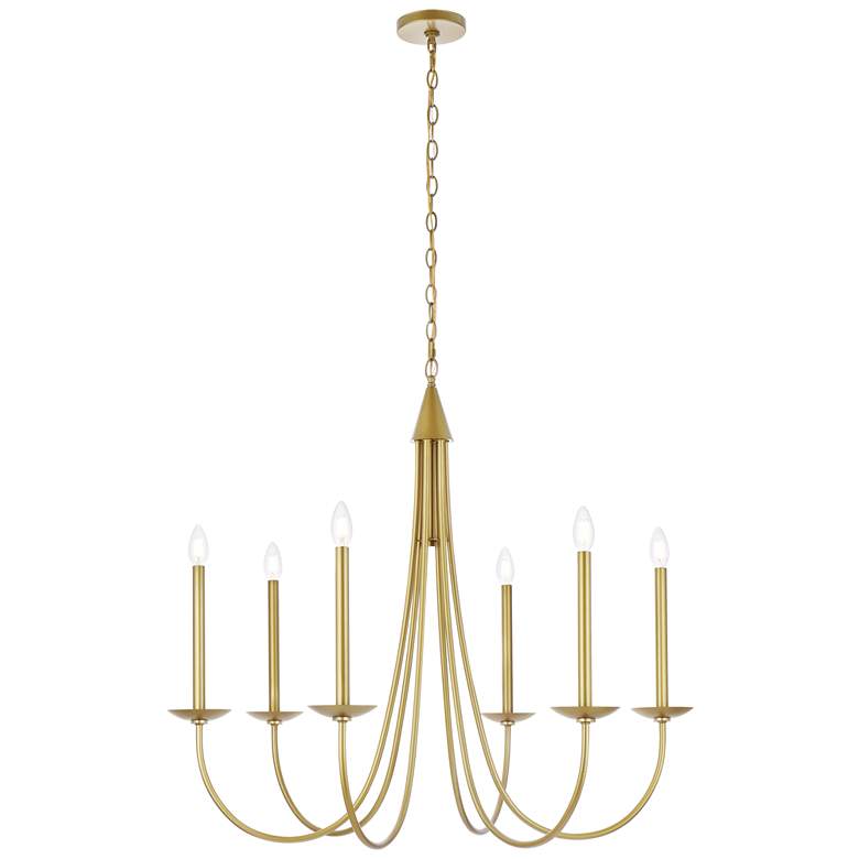 Image 1 Cohen 36" Pendant In Brass