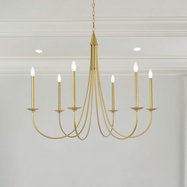 Image 1 Cohen 42" Pendant In Brass