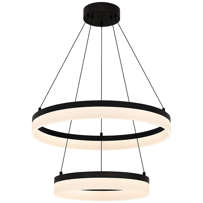 Image 1 Cohen Integrated LED Oil Rubbed Bronze Pendant Light
