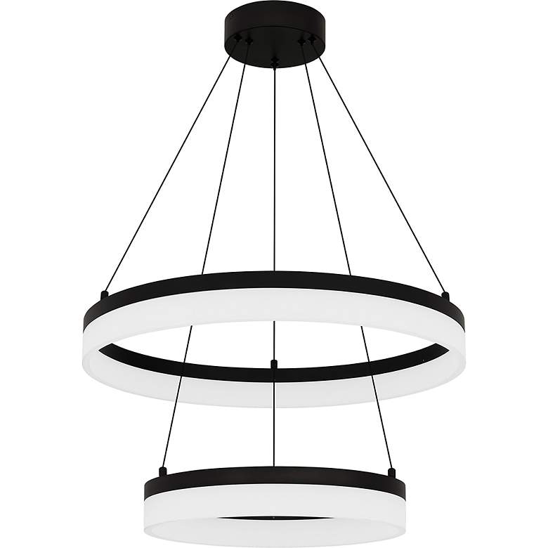 Image 2 Cohen Integrated LED Oil Rubbed Bronze Pendant Light more views