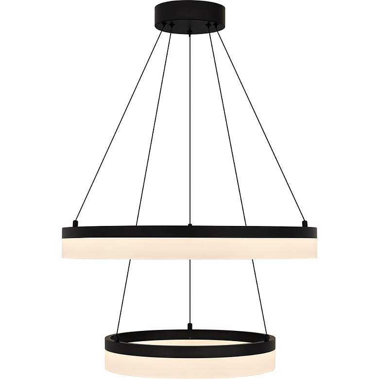 Image 3 Cohen Integrated LED Oil Rubbed Bronze Pendant Light more views