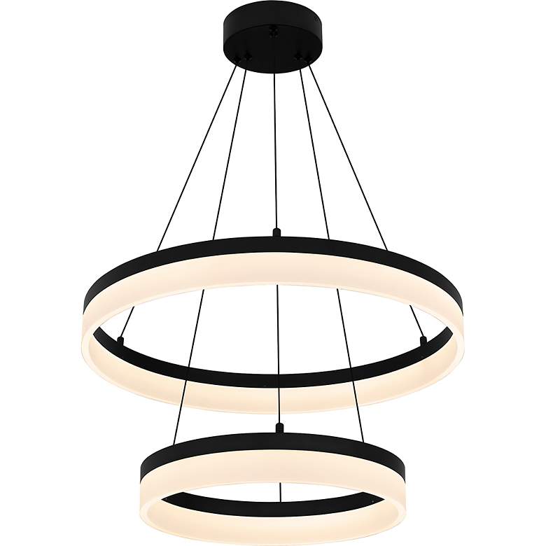 Image 4 Cohen Integrated LED Oil Rubbed Bronze Pendant Light more views
