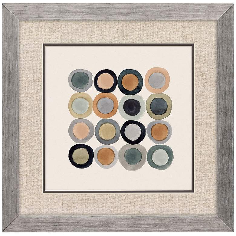 Image 1 Coin Collection II 22"W x 22"H Framed Art