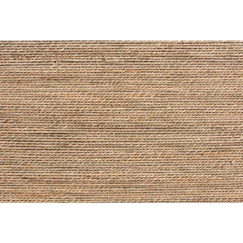 Image 4 Colandra 47 1/4" Wide Natural Brown Seagrass Console Table more views