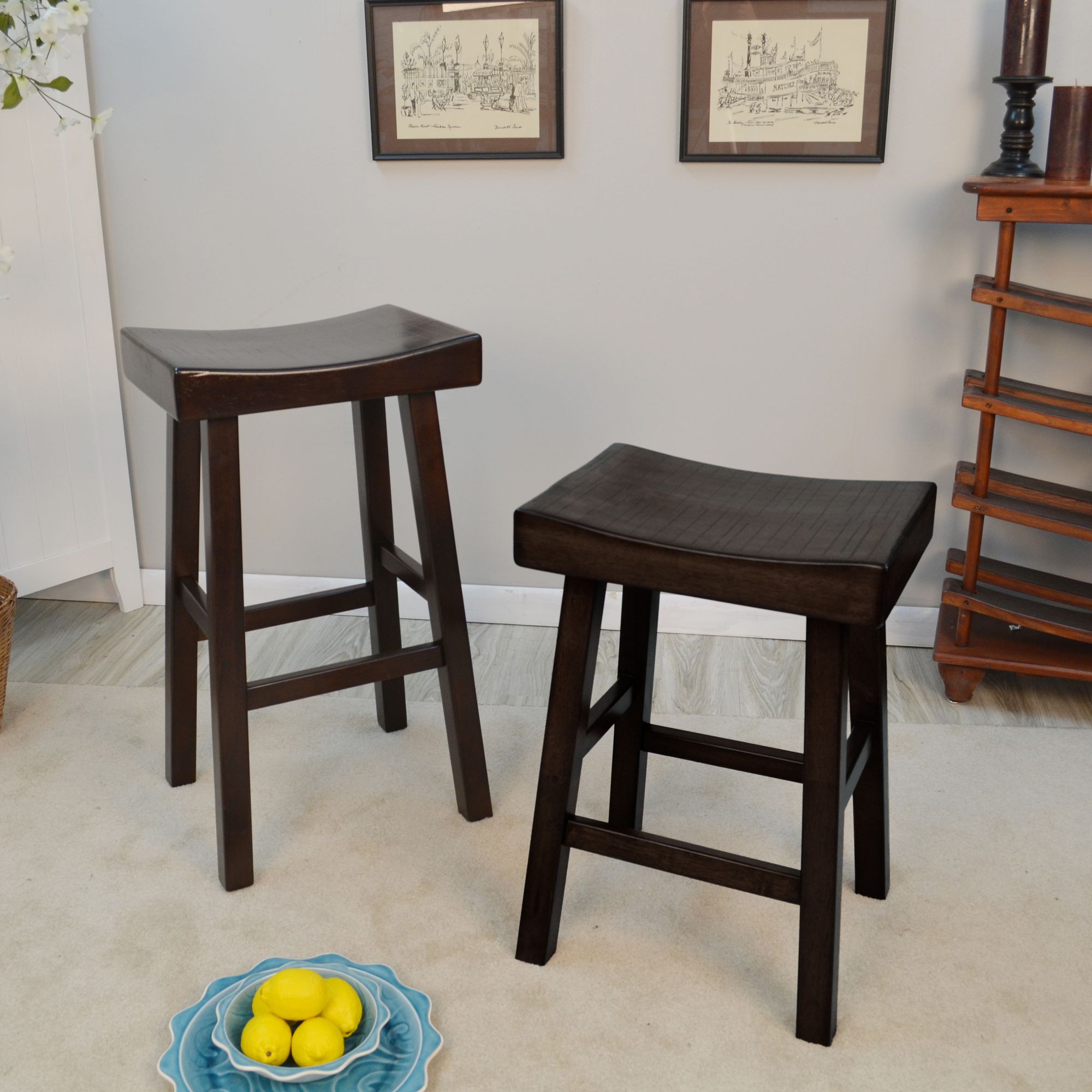 Image 4 Colborn 25" Espresso Counter Stool more views