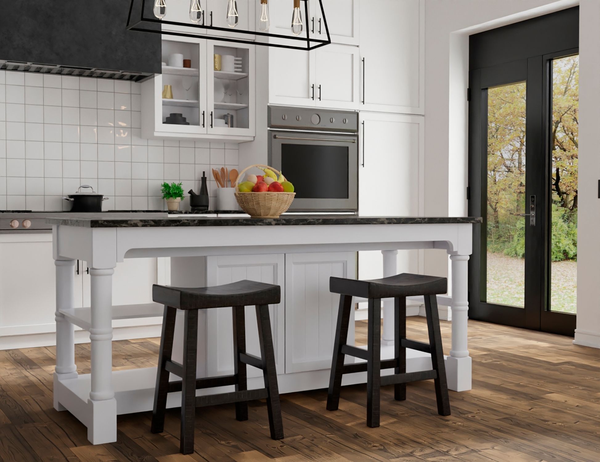 Image 7 Colborn 25" Espresso Counter Stool more views