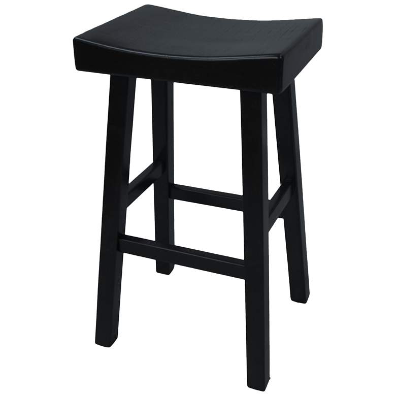 Image 1 Colborn 30" Antique Black Barstool