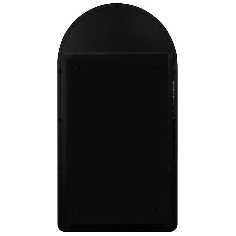 Image 4 Colca Matte Black 30" x 16" Metal Arch Recessed-Capable Medicine more views