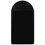 4_Colca Matte Black 30" x 16" Metal Arch Recessed-Capable Medicine more views