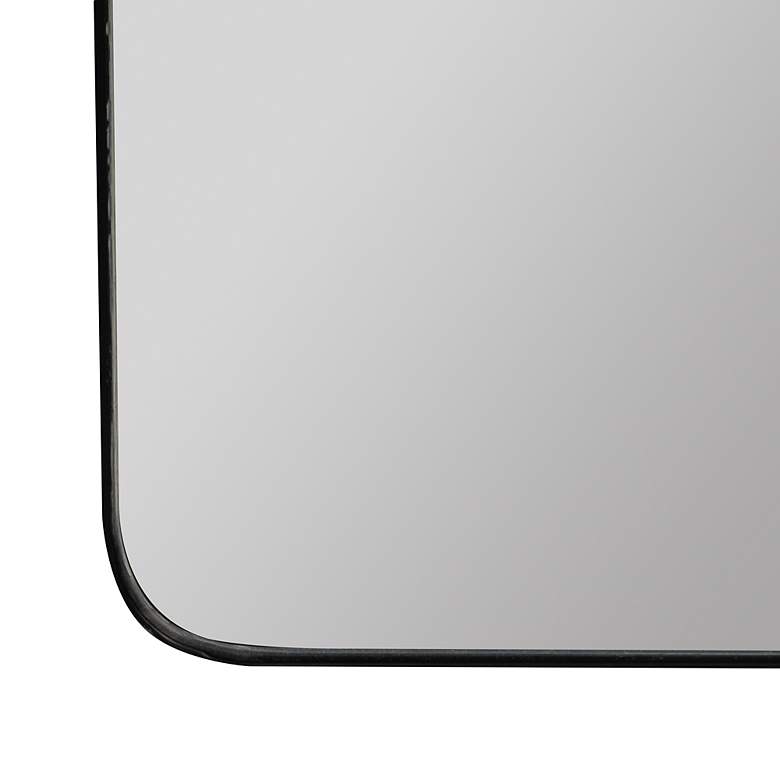 Image 6 Colca Matte Black 30" x 16" Metal Arch Recessed-Capable Medicine more views