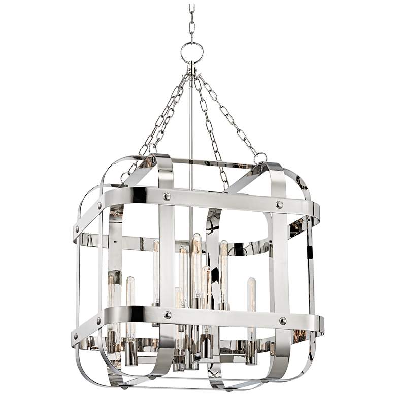 Image 1 Colchester 48" Wide Polished Nickel Pendant Light