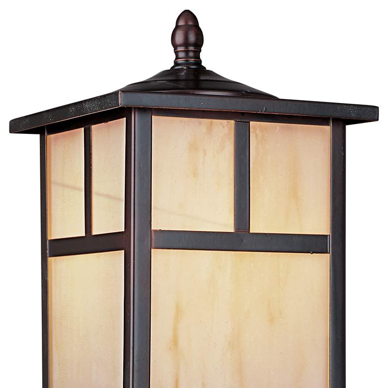 Image 3 Coldwater 12" High Burnished Outdoor Post Light more views