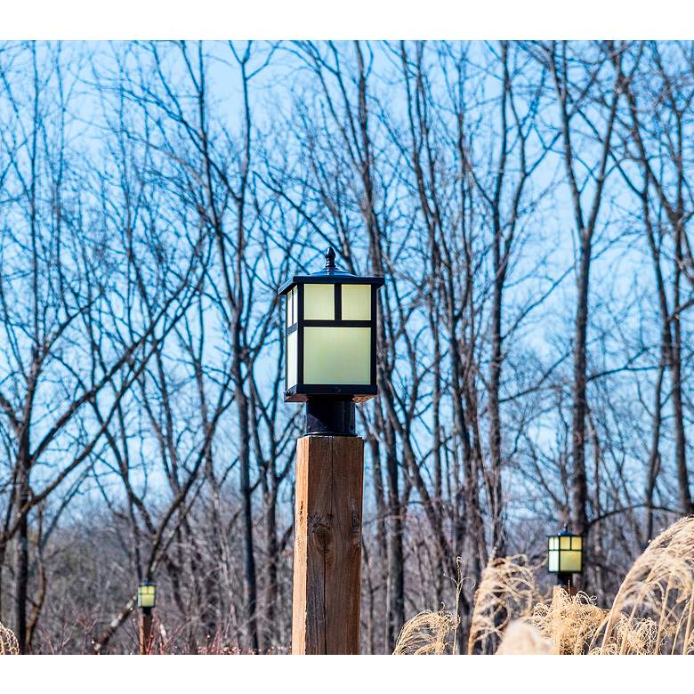 Image 4 Coldwater 12" High Burnished Outdoor Post Light more views