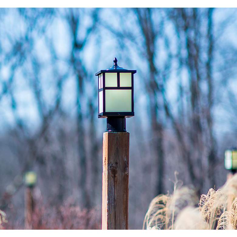 Image 5 Coldwater 12" High Burnished Outdoor Post Light more views