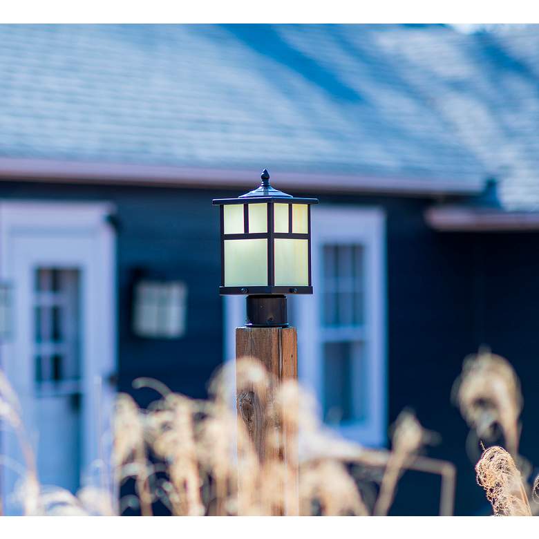 Image 6 Coldwater 12" High Burnished Outdoor Post Light more views