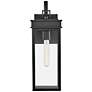 3_Cole 18 1/2" High Black Rectangular Outdoor Wall Light more views