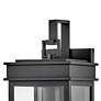 6_Cole 18 1/2" High Black Rectangular Outdoor Wall Light more views