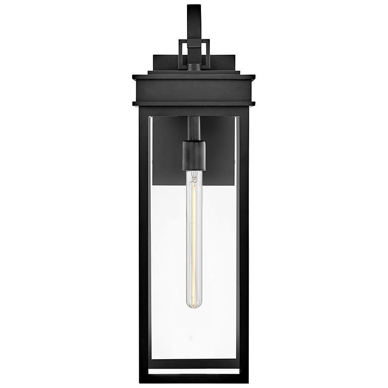 Image 3 Cole 25" High Black Rectangular Outdoor Wall Light more views