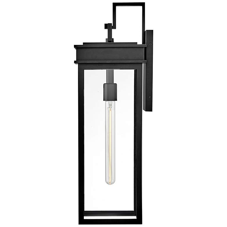 Image 5 Cole 25" High Black Rectangular Outdoor Wall Light more views