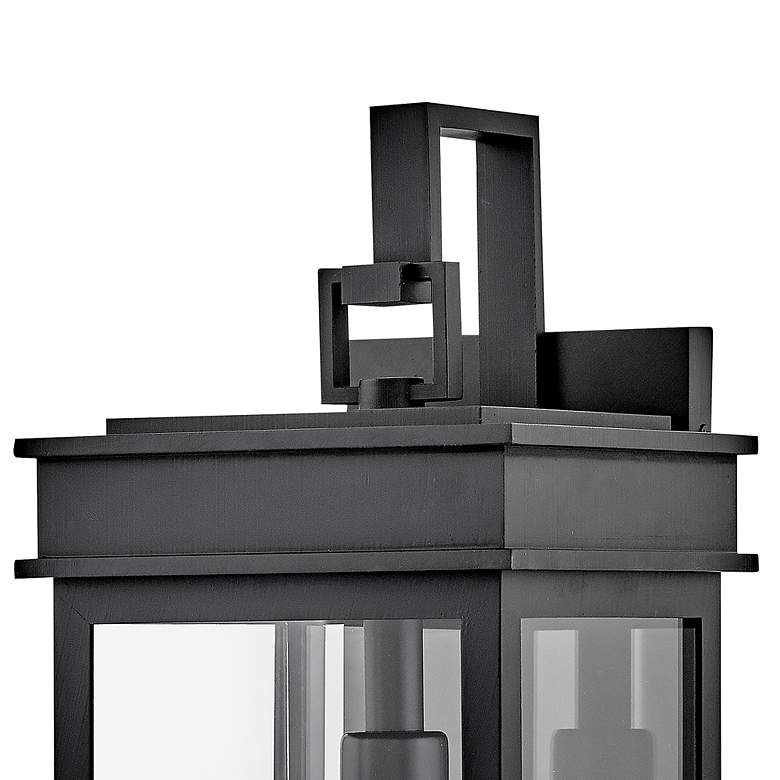 Image 6 Cole 25" High Black Rectangular Outdoor Wall Light more views
