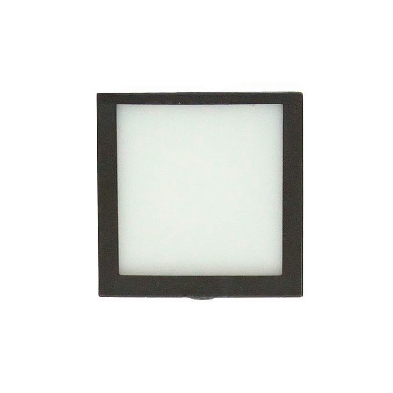 Image 5 Cole 9 1/4 inch High Black LED Dual Direction Solar Wall Light more views