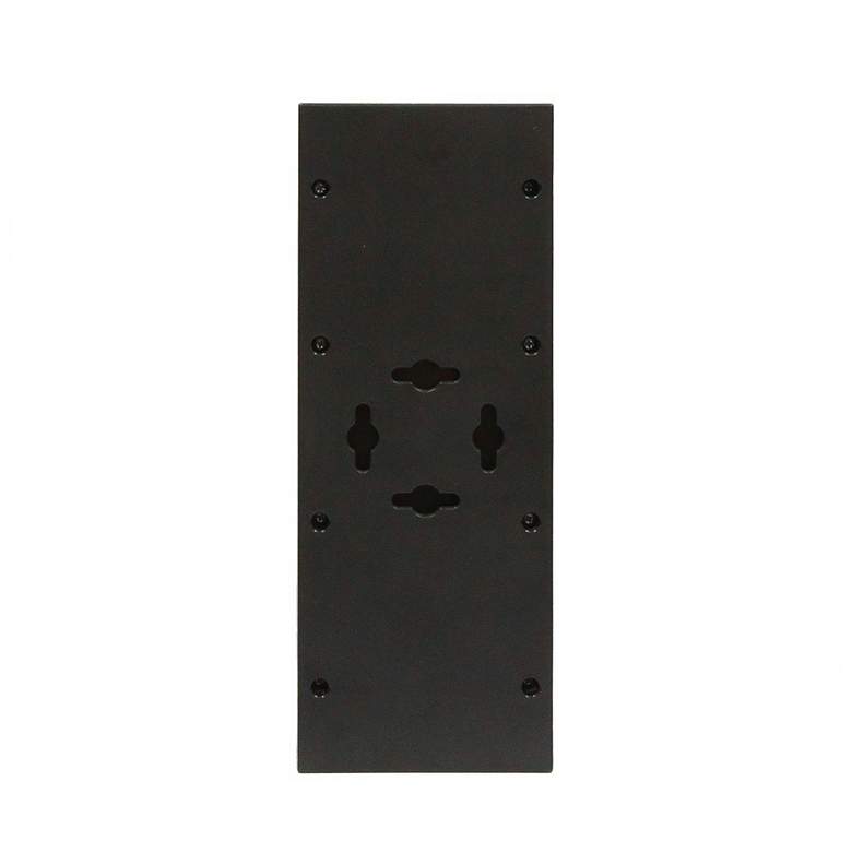 Image 4 Cole 9 1/4" High Black LED Single Direction Solar Wall Light more views